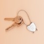 "HEART" KEY RING (WITH CABLE)