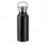 THERMAL BOTTLE (VARIOUS COLORS) 500 ml WITH BAMBOO CAP