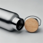 THERMAL BOTTLE (VARIOUS COLORS) 500 ml WITH BAMBOO CAP